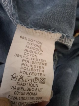Tutina corta estiva donna S/M