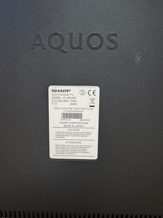 TV Sharp Aquos Full HD 1080p No Smart Hdmi y VGA