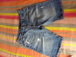 3 Pantalones cortos verano estampado lisos todos5€