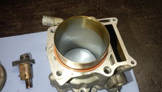Cilindro y PistonYamaha XTZ 660 Tenere 1991