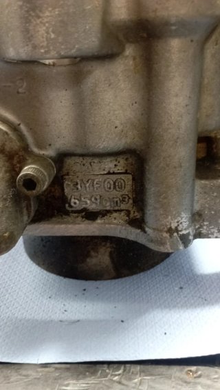 Cilindro y PistonYamaha XTZ 660 Tenere 1991