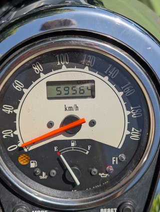 Kawasaki VN 900 Classic Negra
