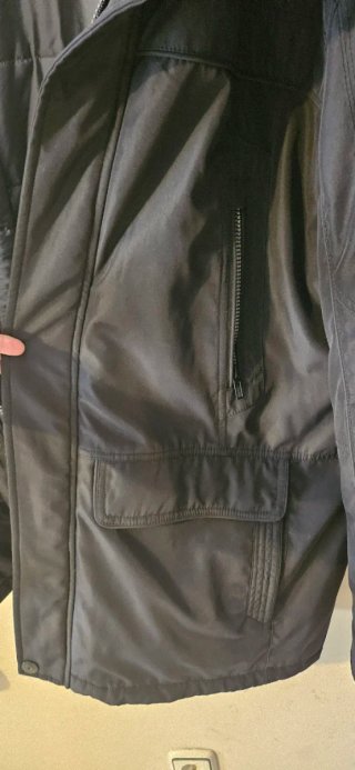 Parka plumifero hombre C&A negra
