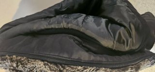 Parka plumifero hombre C&A negra