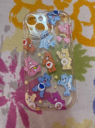 Funda iPhone 13 Care Bears Transparente