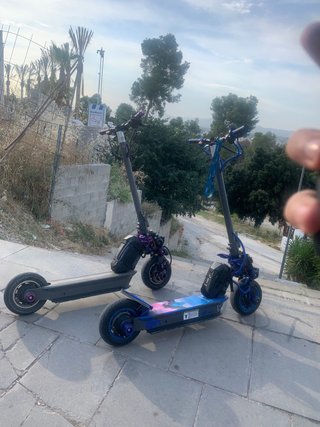 Patinete eléctrico ninebot g30 modificado