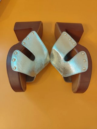 Sandalias ETÉREO SHOES muy claro n 39