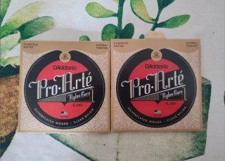 2 Cajas Cuerdas Guitarra Clásica D'Addario EJ45