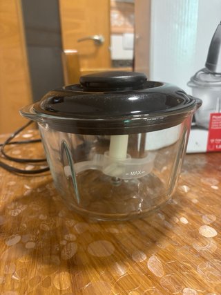 Picadora eléctrica cristal Lacor