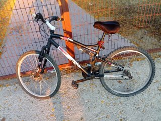 Bicicleta de Montaña Negra