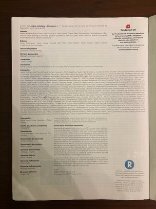 Lengua castellana y literatura 1 Bachillerato