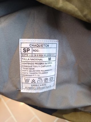 Chaqueta Camuflaje
