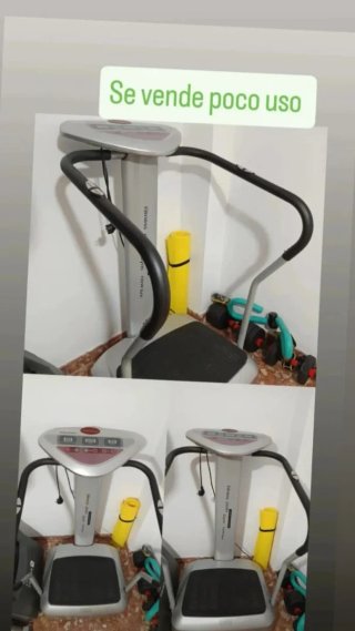 Plataforma vibratoria poco uso