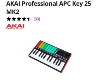 Akai APC Key 25 MK2 Controlador MIDI