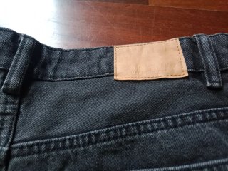 Shorts vaqueros mujer ACDC negro