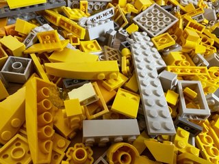 Lote Piezas LEGO Amarillas