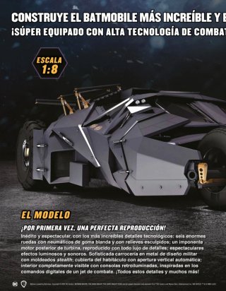 Batmobile Tumbler 1/8 Salvat Batman