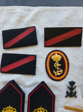 Lote Militaria Guardia Real / Infantería Marina