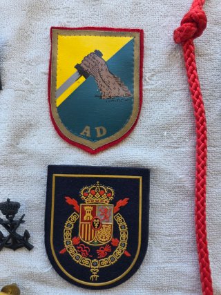 Lote Militaria Guardia Real / Infantería Marina