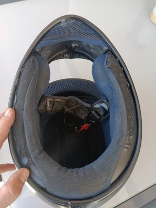 Casco AGV K3 Negro Talla L