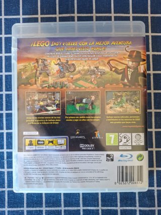 🇪🇸 PS3 LEGO INDIANA JONES 2 ORIGINAL COMPLETO