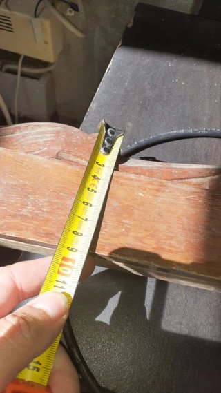 Copete antiguo madera tallada 98cm sin carcoma.ver