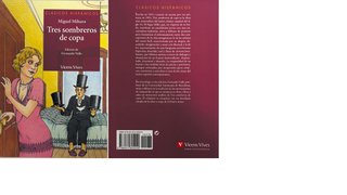 Libro de lectura en castellano TRES SOMBREROS COPA