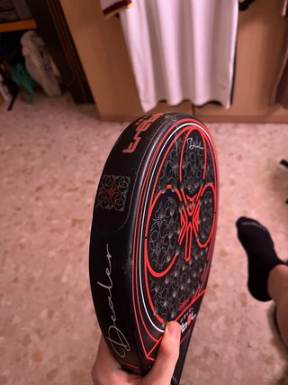 Pala pádel Dealer Naranja Carbono