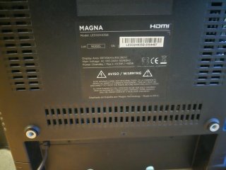 TV Magna Negro 32 PULGADAS CON MANDO NO SMART!