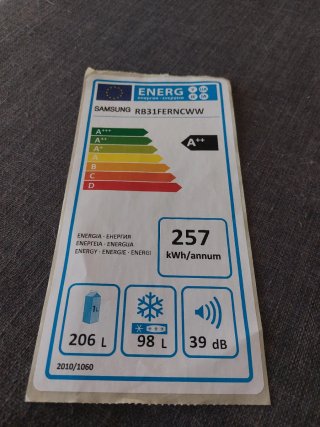Nevera combi Samsung