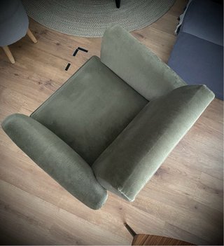 Pareja Butacas Midcentury Terciopelo Verde