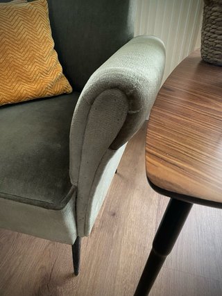 Pareja Butacas Midcentury Terciopelo Verde
