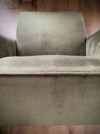 Pareja Butacas Midcentury Terciopelo Verde