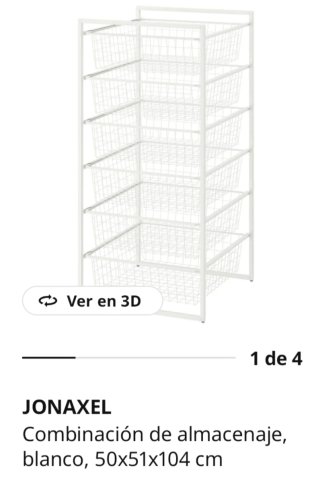 Combinación de almacenaje JONAXEL IKEA