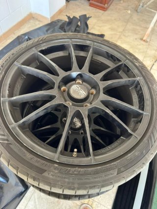 3 Llantas OZ Racing 18 Pulgadas