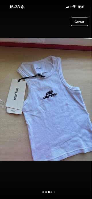 Camiseta Eme Studios Blanca Talla Xs