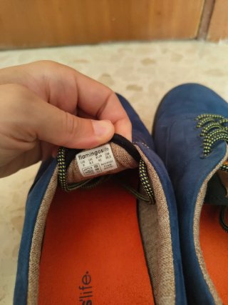 Zapatillas Flamingo's Life Ante Vegano Azul