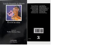 Libro de lectura en castellano EL SI DE LAS NIÑAS