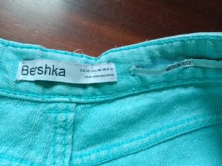 Shorts vaqueros mujer azul