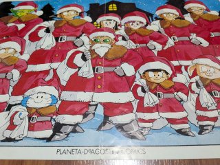 Póster Dragon Ball Z Navidad