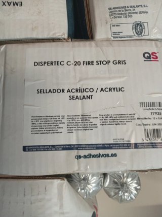 Morcilla selladora acrilica  Quilosa 6