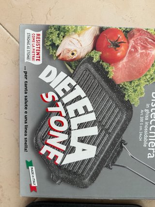 Bistecchiera ILSA Dietella Stone Ghisa