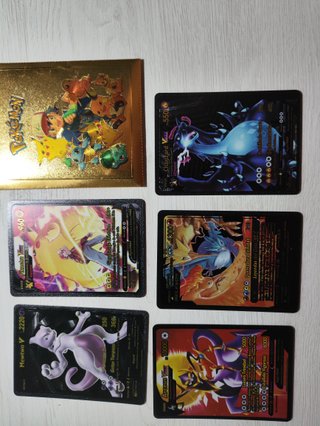 Colección Cartas Pokémon CARTAS NEGRAS EN PERFECTO