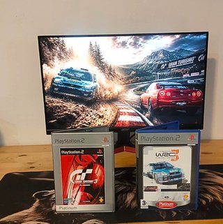 🇪🇸 Lote Gran Turismo 3 + WRC 3 PS2 Platinum