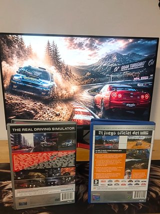 🇪🇸 Lote Gran Turismo 3 + WRC 3 PS2 Platinum