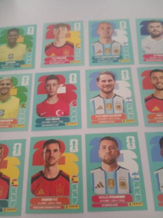 Lote cromos Mundial 2026