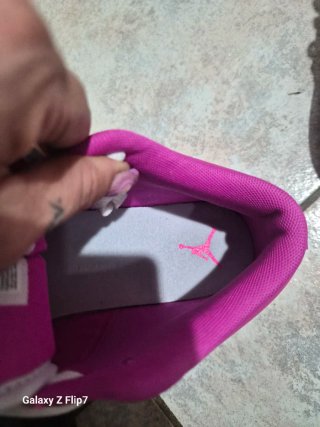 Scarpe Jordan Bambina Rosa e Bianche