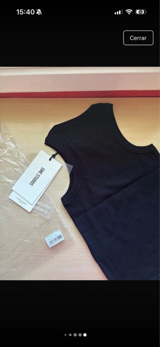 Camiseta Eme Studios Negra Talla XS