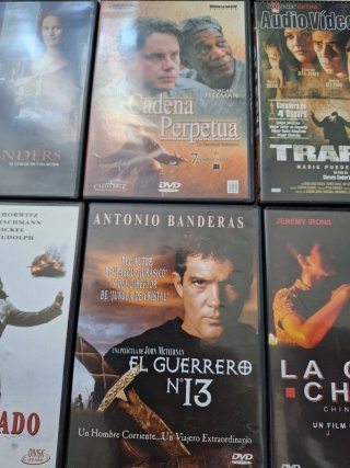 Lote 7 Películas DVD Acción y Aventura