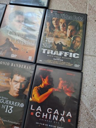 Lote 7 Películas DVD Acción y Aventura